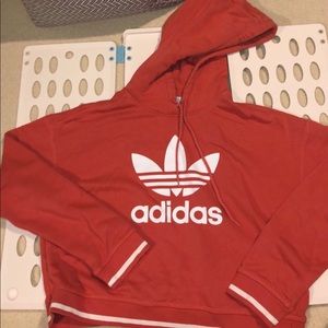 Cropped Adidas Hoodie